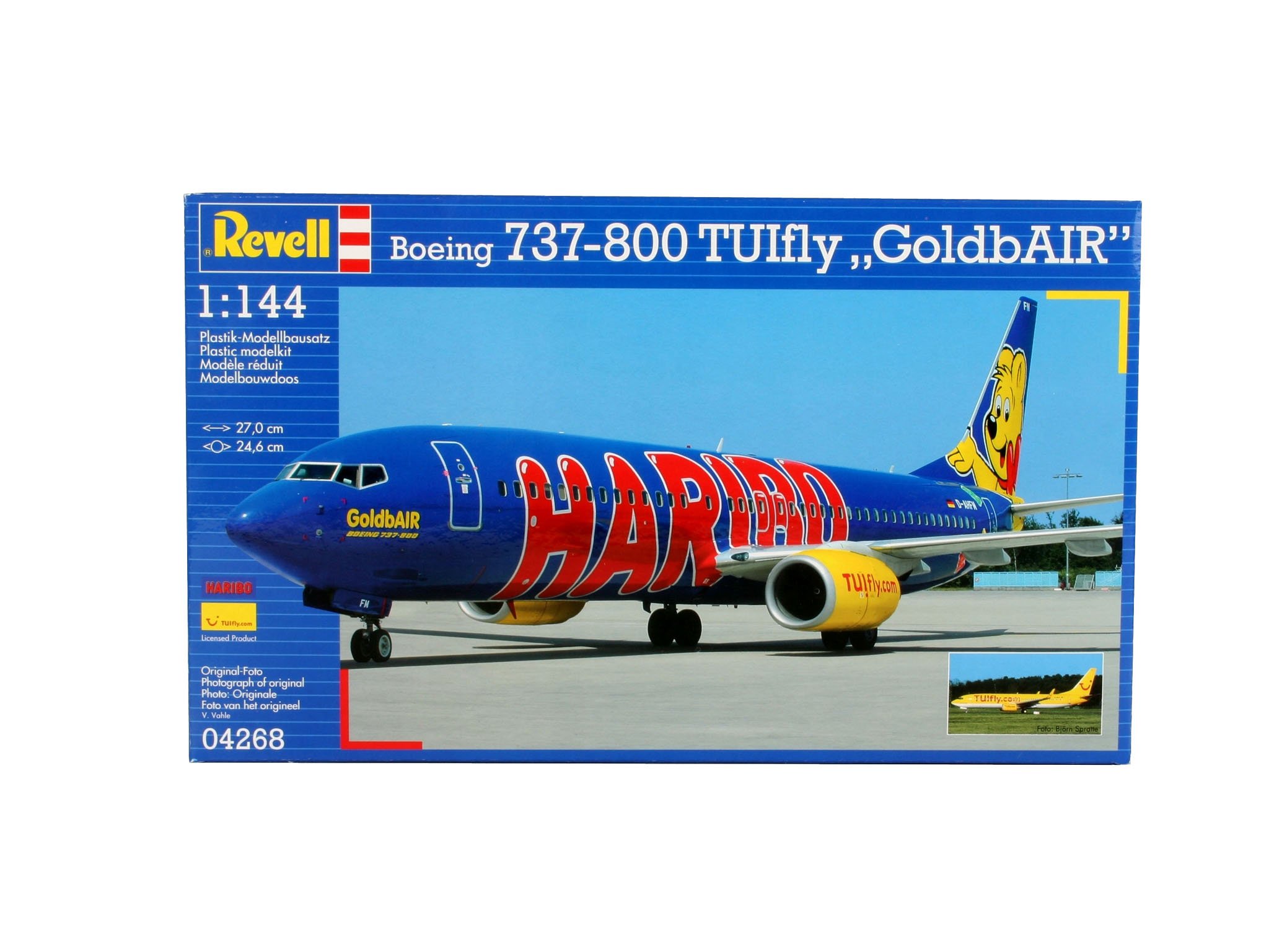 Amazon | ドイツレベル 1/144 B737 HARIBO Goldb AIR 04268